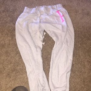 Pink size small VS Capri sweats